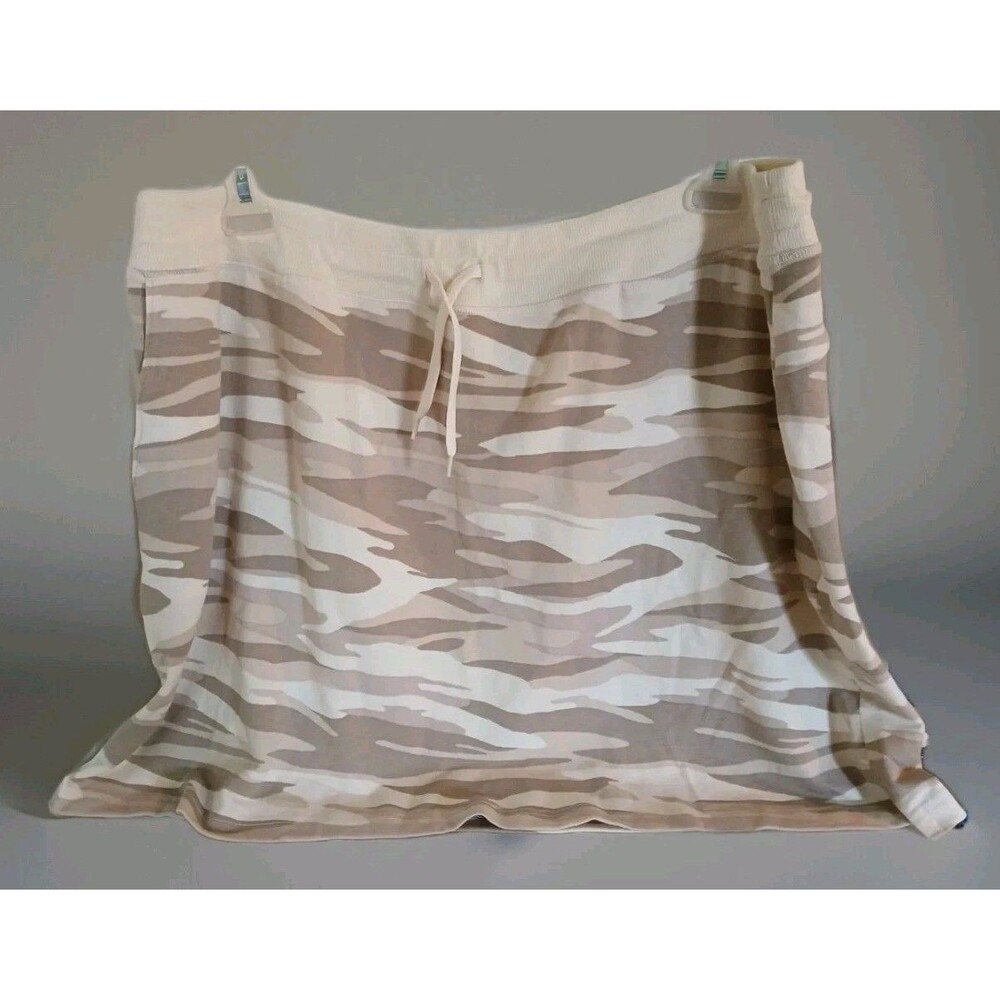 Jockey Neutral/Tans Camo Comfy Skirt With Pockets Womens 1x SUPER COMFY SOFT